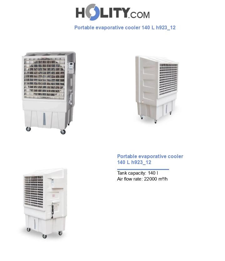 Portable evaporative cooler 140 L h923_12