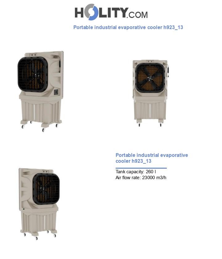 Portable industrial evaporative cooler h923_13