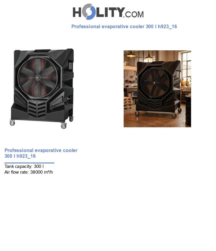 Professional evaporative cooler 300 l h923_16
