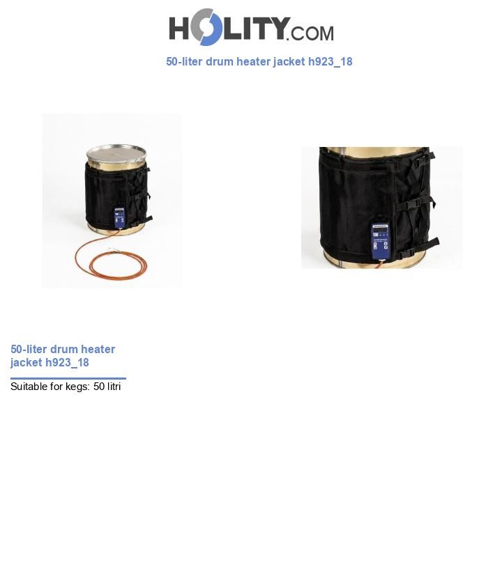 50-liter drum heater jacket h923_18