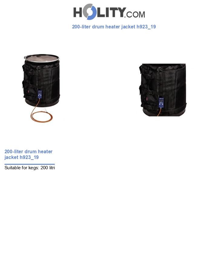 200-liter drum heater jacket h923_19