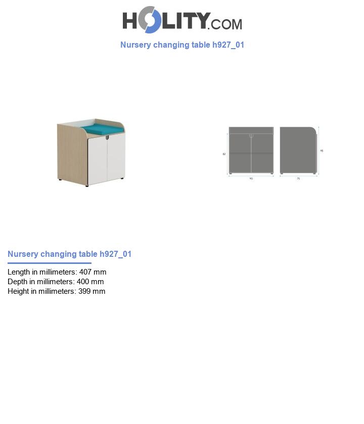 Nursery changing table h927_01