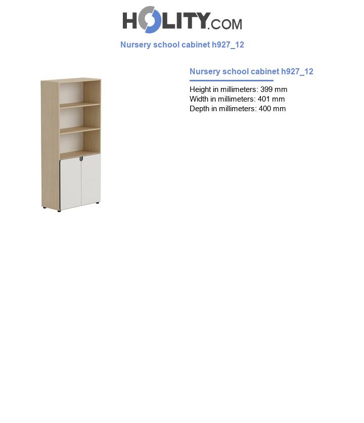 Nursery school cabinet h927_12