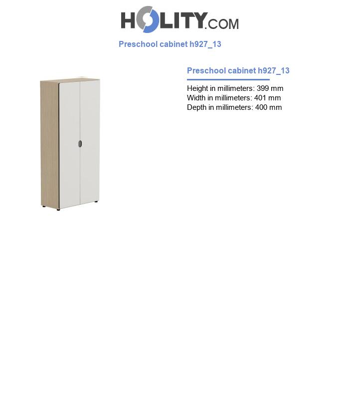 Preschool cabinet h927_13