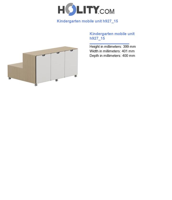Kindergarten mobile unit h927_15