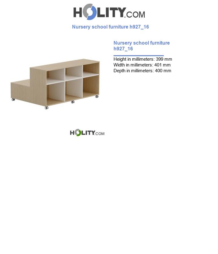 Nursery school furniture h927_16