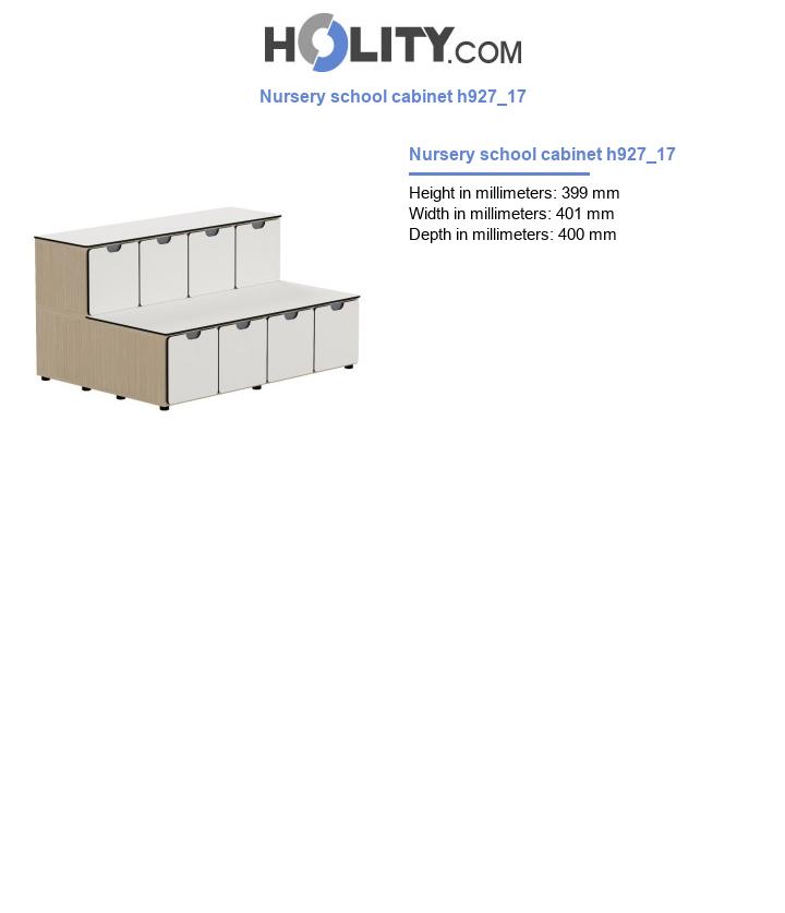 Nursery school cabinet h927_17