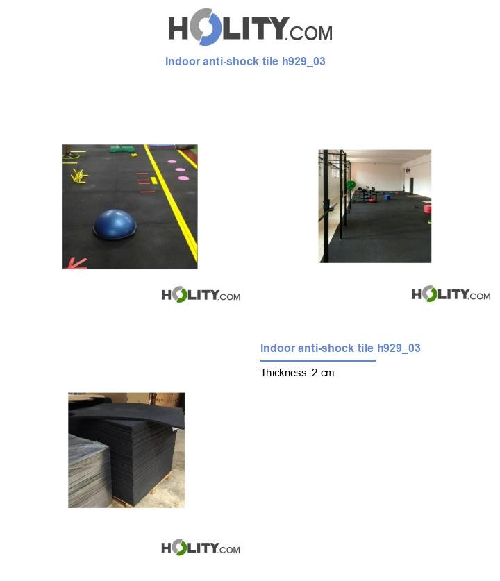 Indoor anti-shock tile h929_03