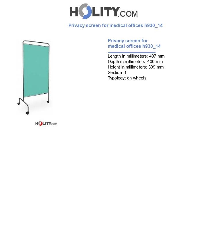 Privacy screen for medical offices h930_14