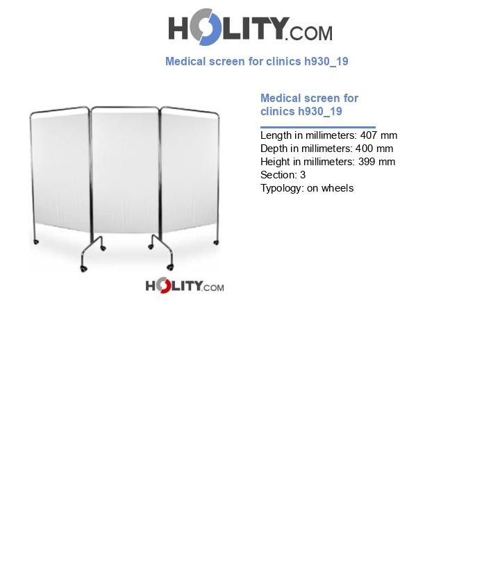 Medical screen for clinics h930_19