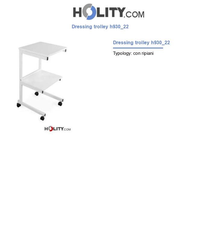 Dressing trolley h930_22