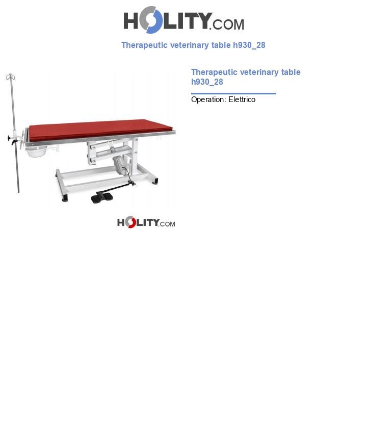 Therapeutic veterinary table h930_28