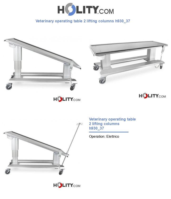 Veterinary operating table 2 lifting columns h930_37
