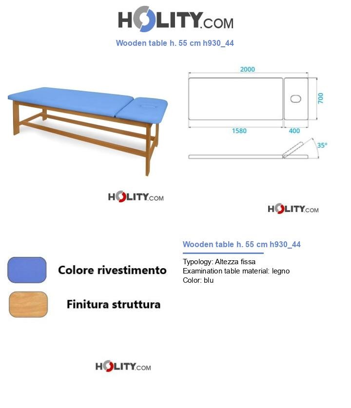Wooden table h. 55 cm h930_44