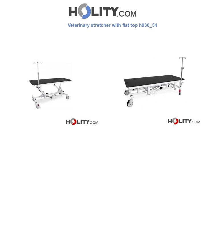 Veterinary stretcher with flat top h930_54