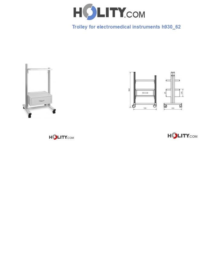 Trolley for electromedical instruments h930_62