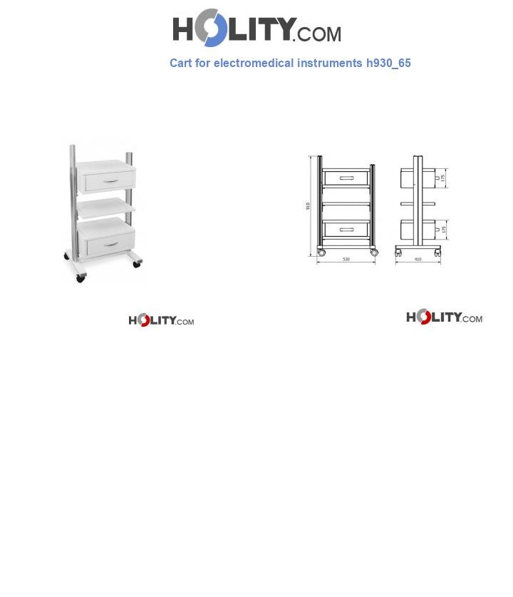 Cart for electromedical instruments h930_65