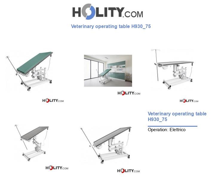 Veterinary operating table H930_75