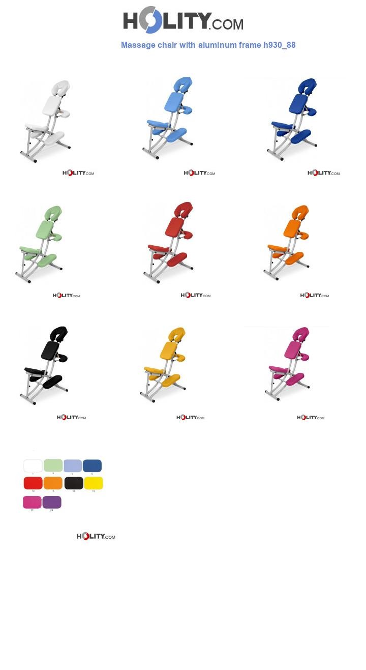 Massage chair with aluminum frame h930_88