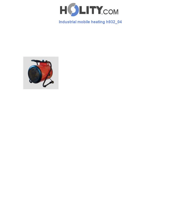 Industrial mobile heating h932_04