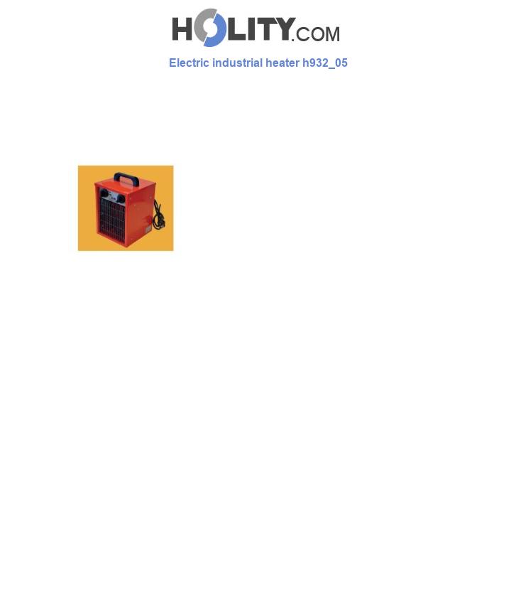 Electric industrial heater h932_05