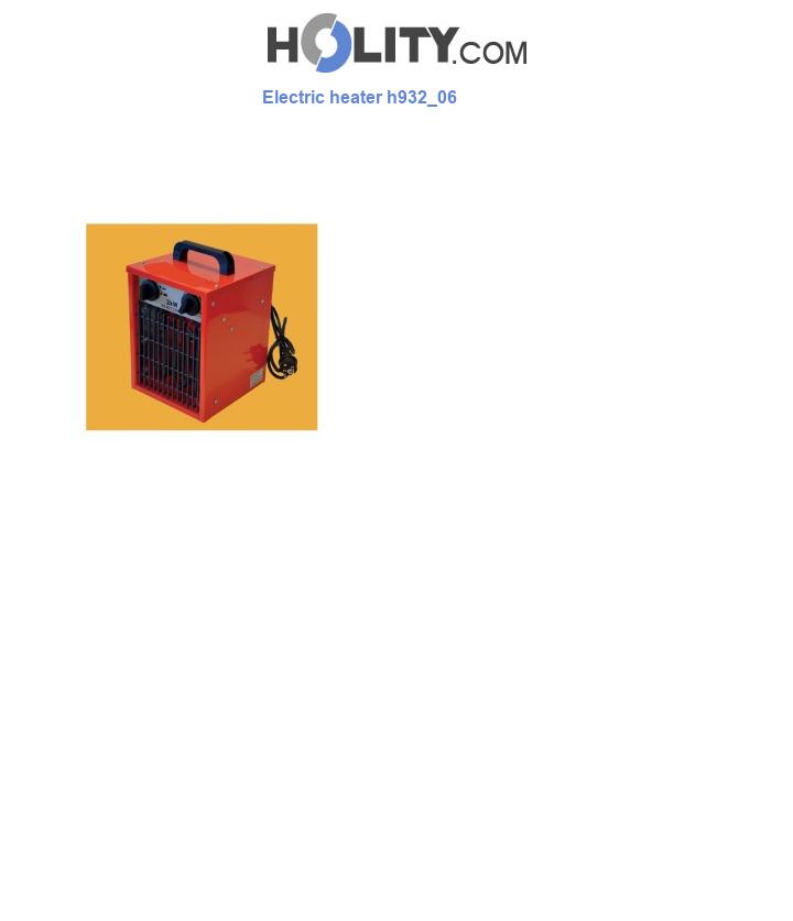 Electric heater h932_06