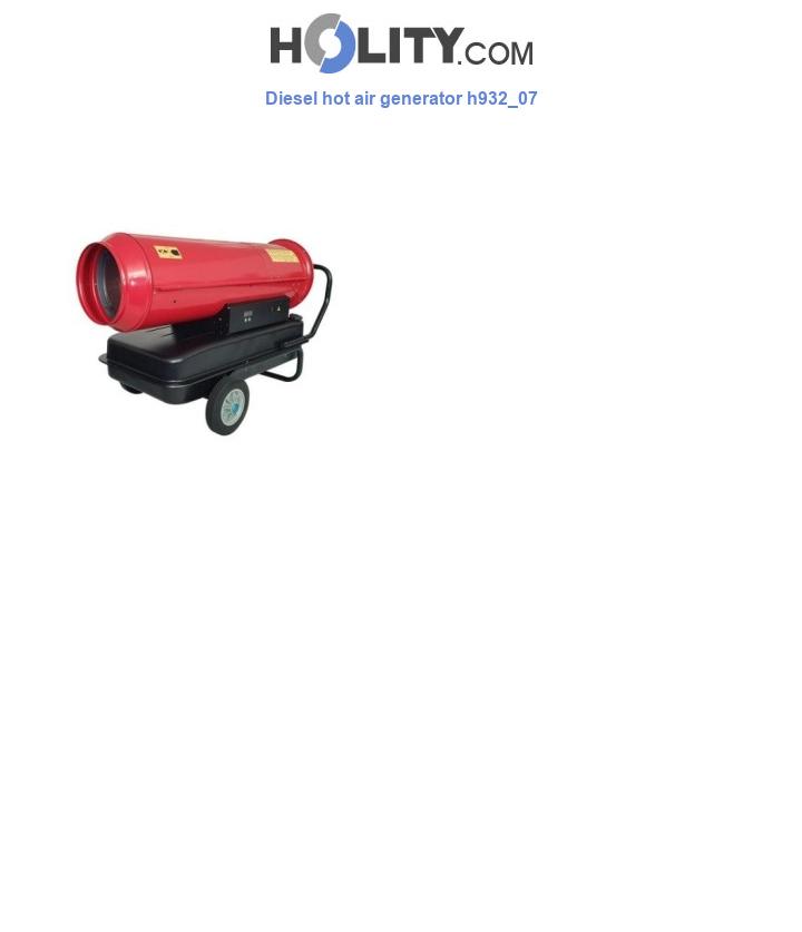 Diesel hot air generator h932_07