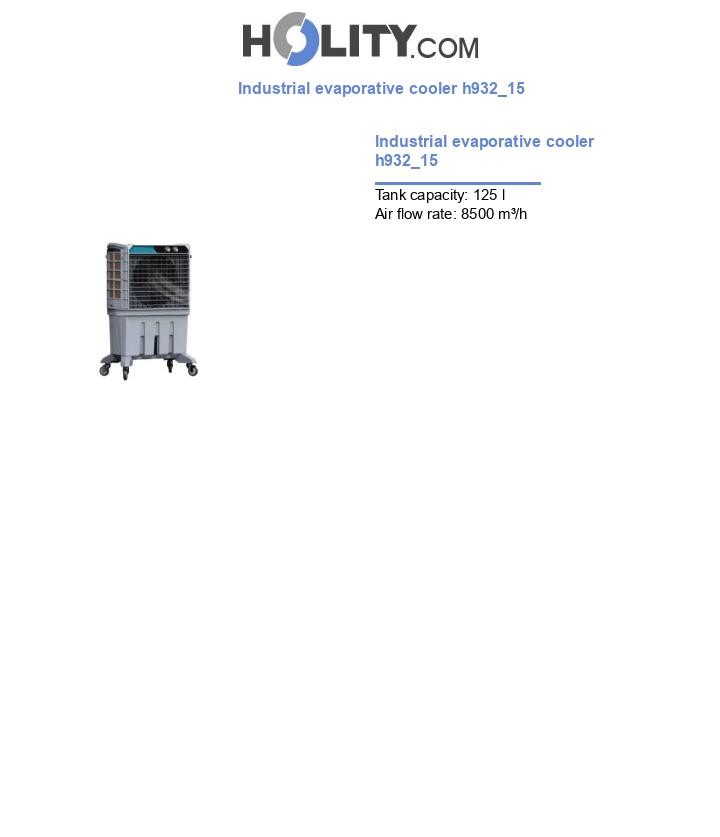 Industrial evaporative cooler h932_15