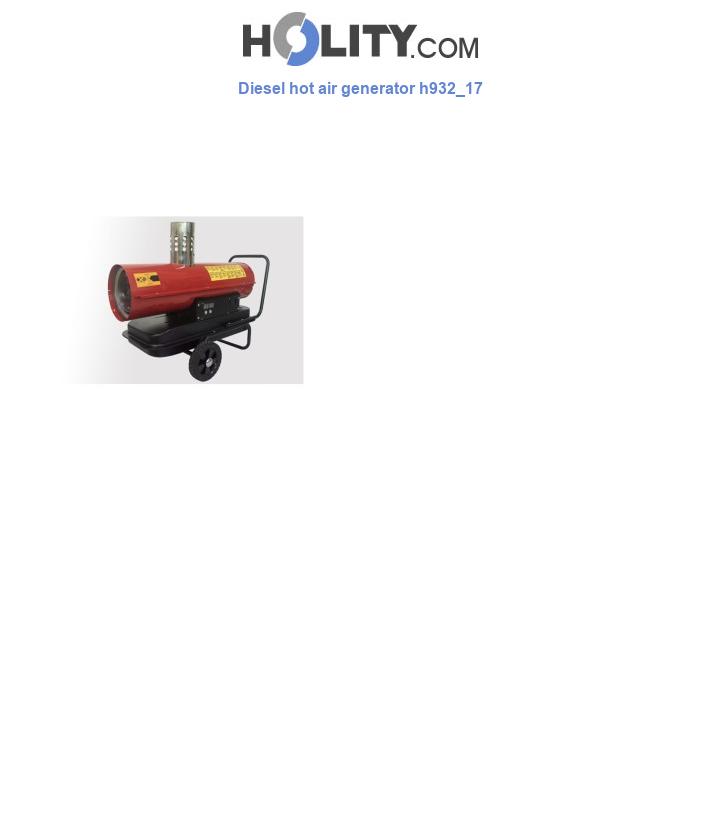 Diesel hot air generator h932_17