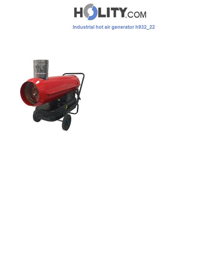 Industrial hot air generator h932_22