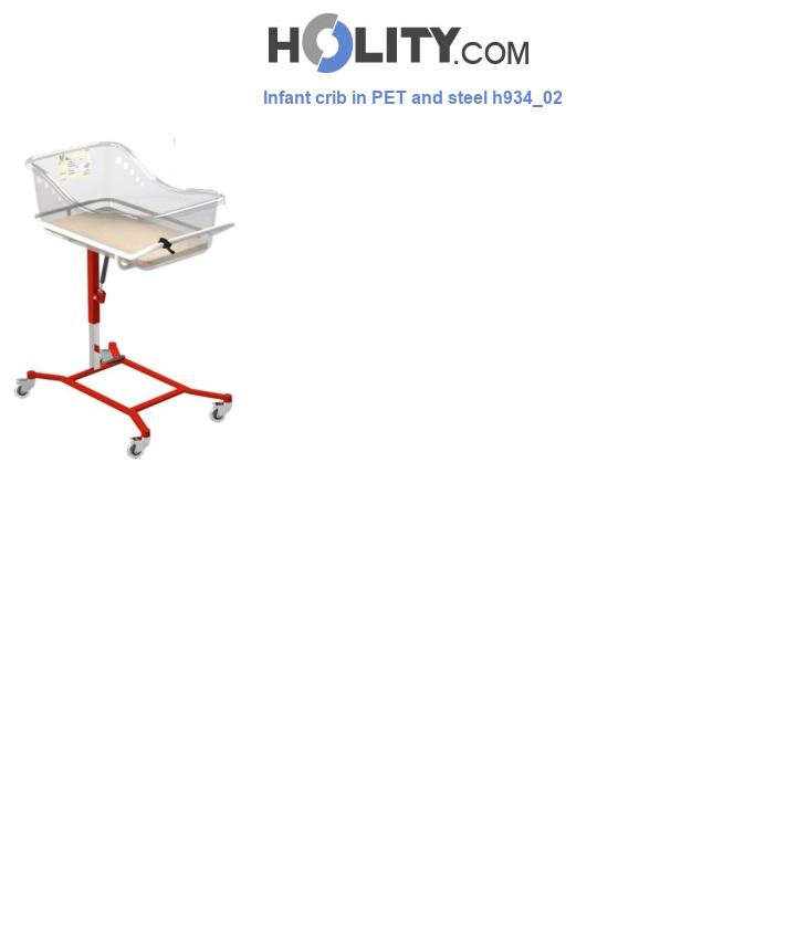 Infant crib in PET and steel h934_02