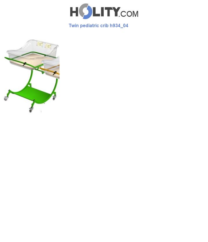 Twin pediatric crib h934_04
