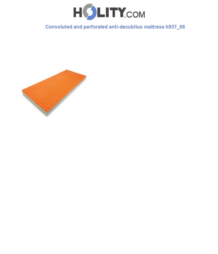 Convoluted and perforated anti-decubitus mattress h937_08