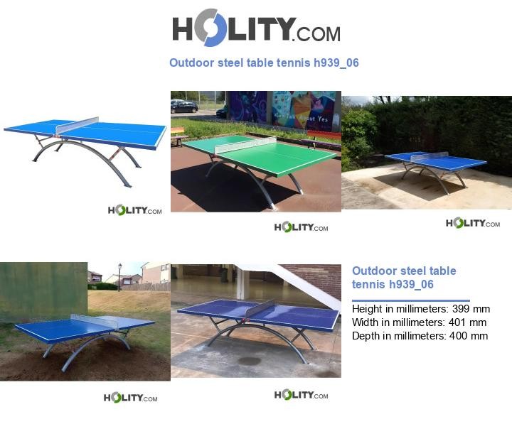 Outdoor steel table tennis h939_06