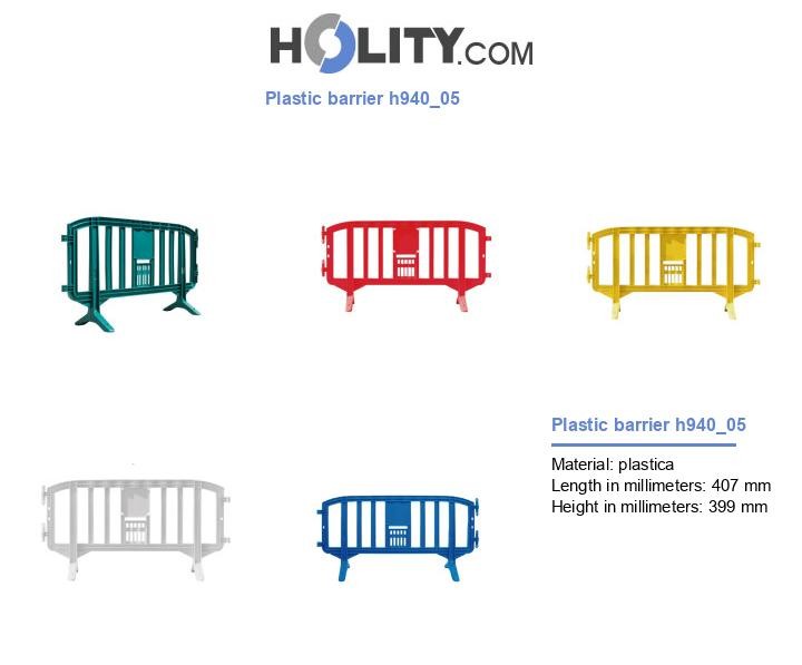 Plastic barrier h940_05