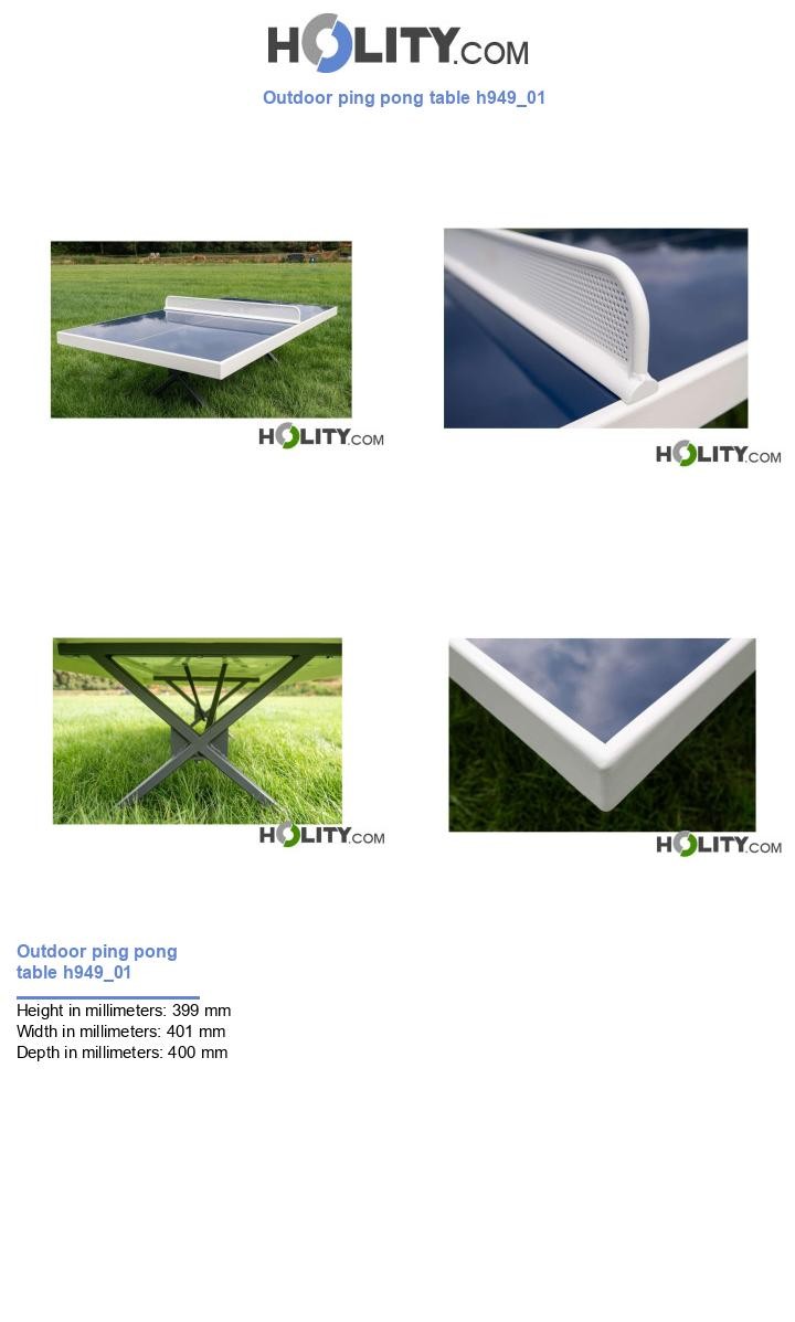 Outdoor ping pong table h949_01