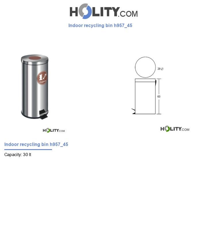 Indoor recycling bin h957_45