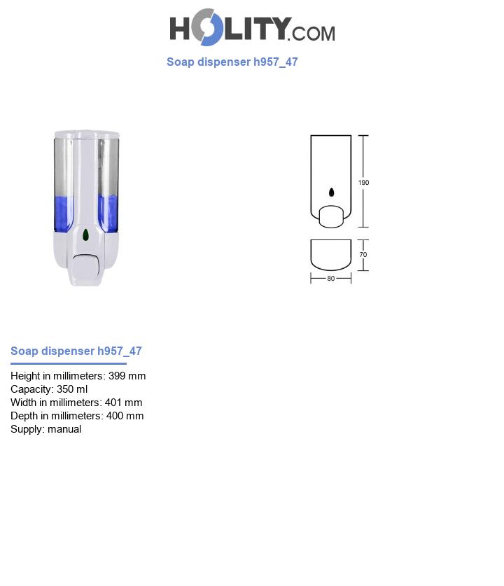 Soap dispenser h957_47