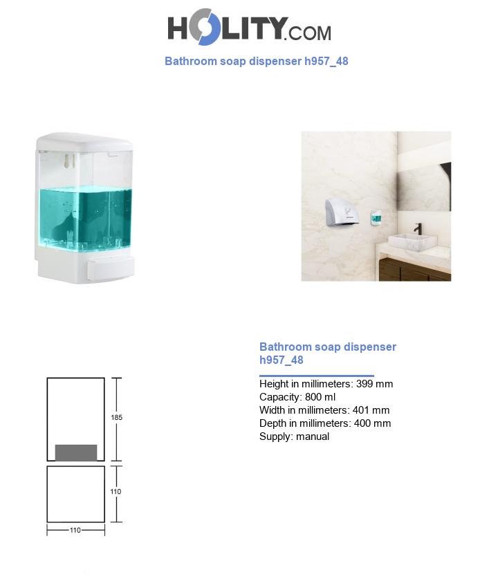 Bathroom soap dispenser h957_48