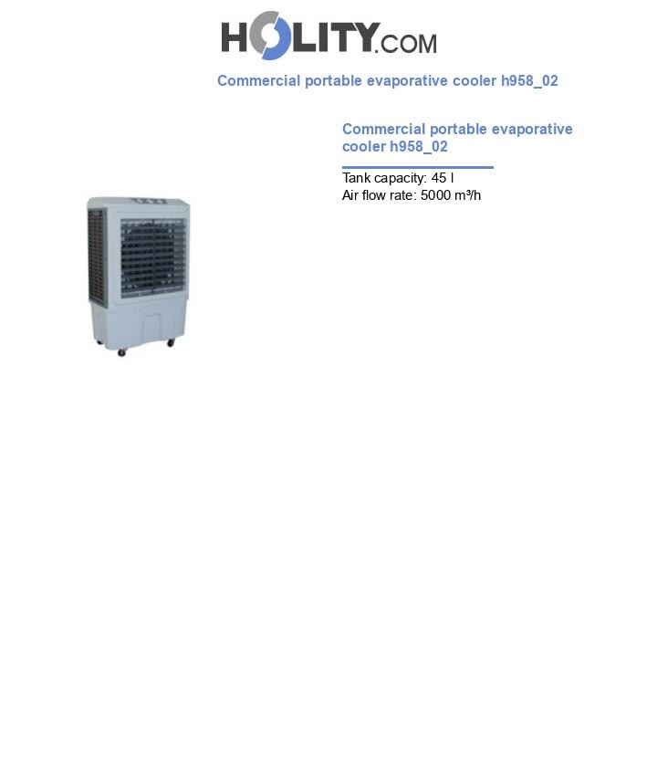Commercial portable evaporative cooler h958_02