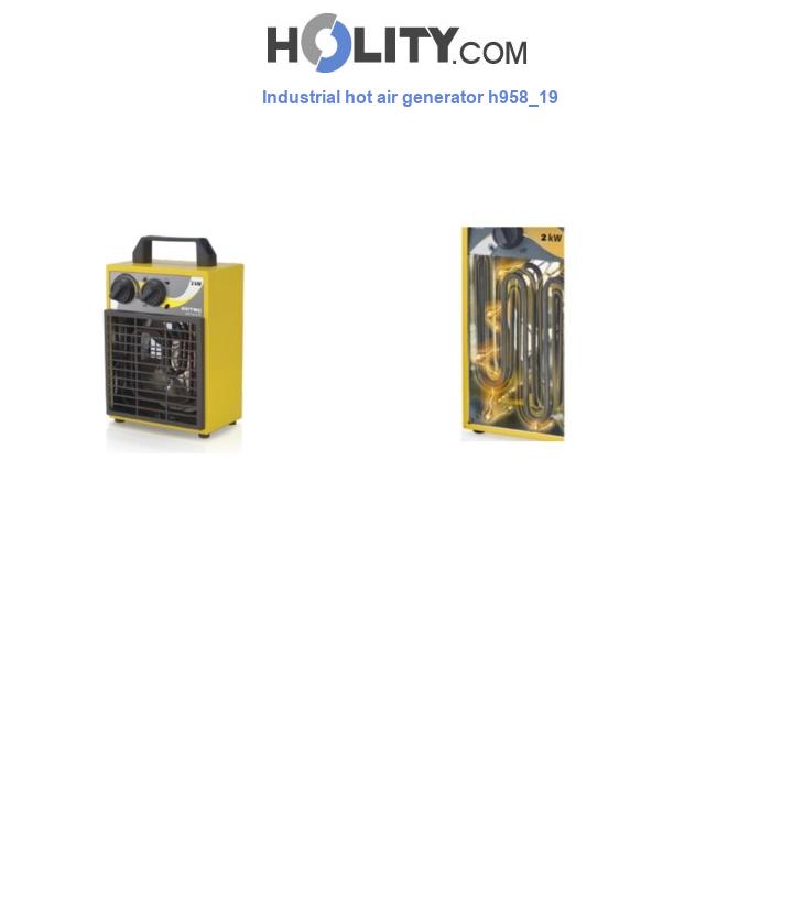 Industrial hot air generator h958_19