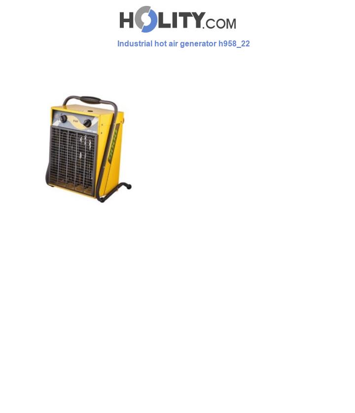 Industrial hot air generator h958_22