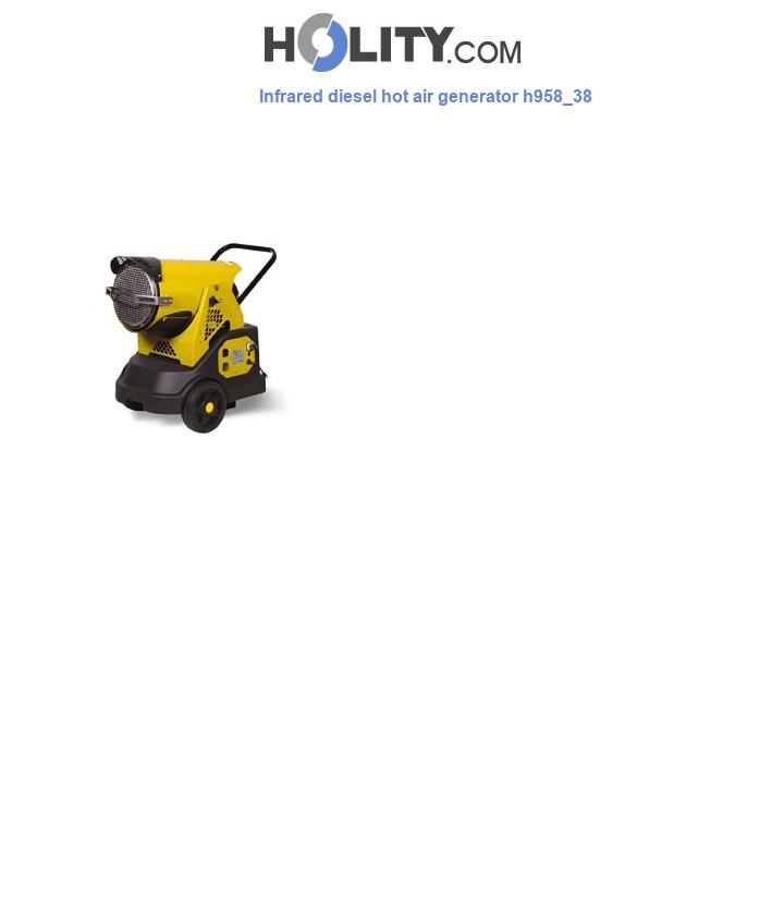 Infrared diesel hot air generator h958_38