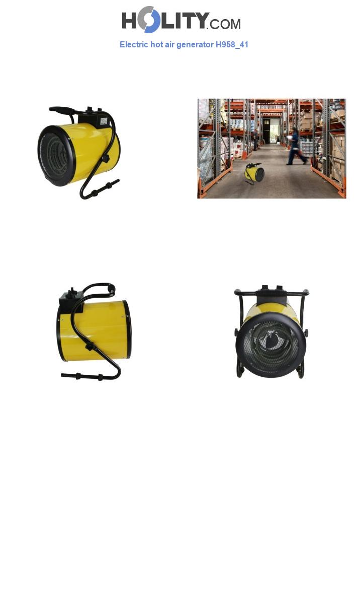 Electric hot air generator H958_41