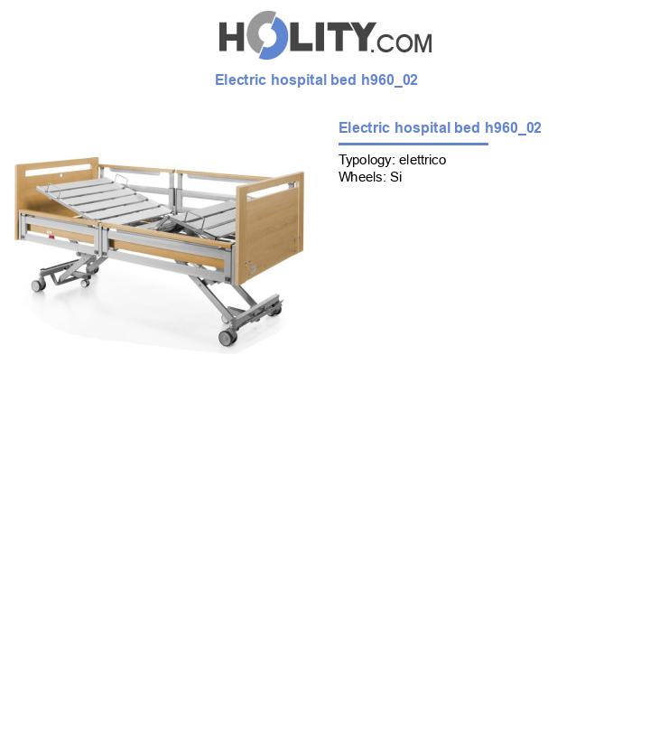 Electric hospital bed h960_02