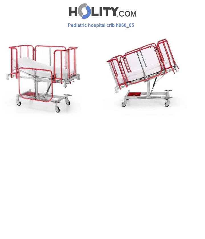 Pediatric hospital crib h960_05