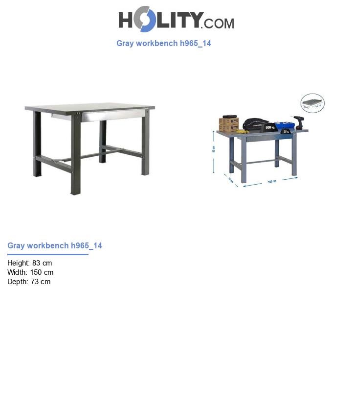 Gray workbench h965_14