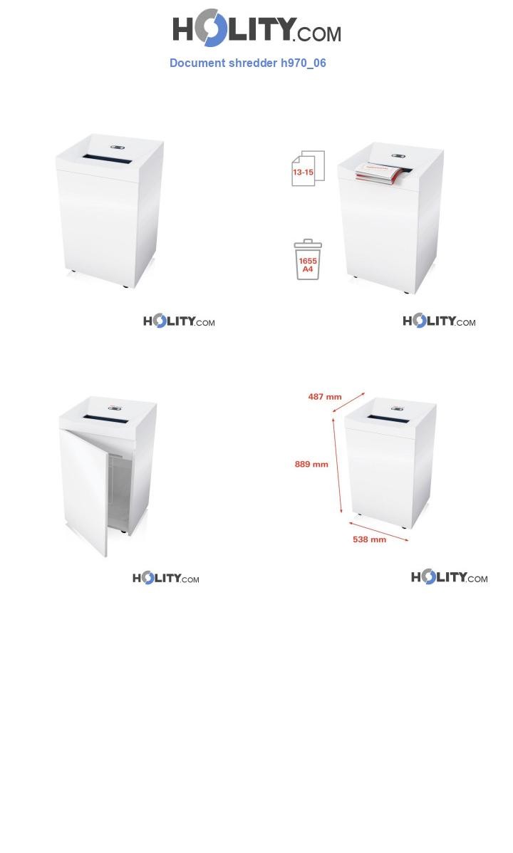 Document shredder h970_06