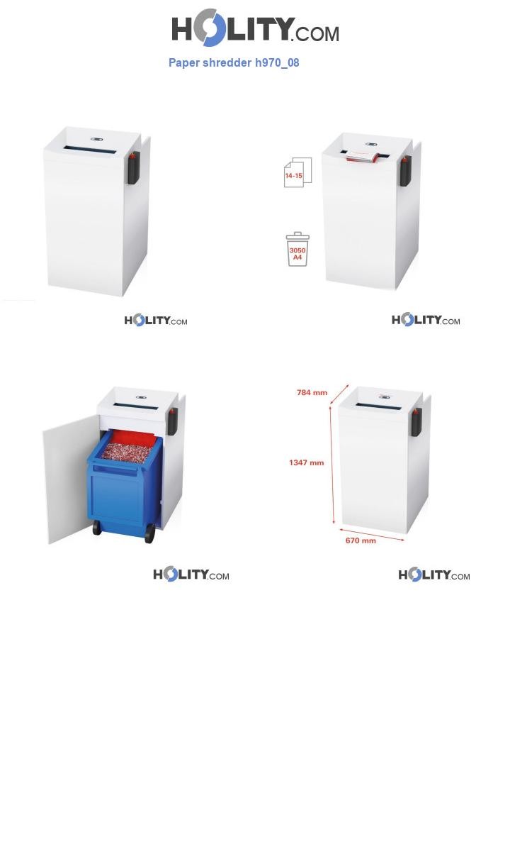 Paper shredder h970_08
