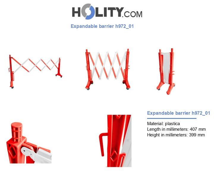 Expandable barrier h972_01